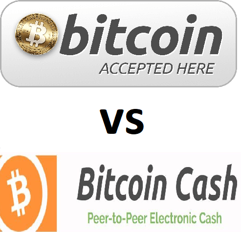 Diferencia entre bitcoin y bitcoin cash